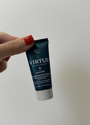 Люкс-сироватка для волосся virtue damage reverse serum 15ml