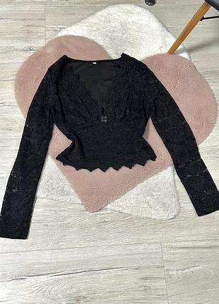 Мереживна кофтинка від shein 3