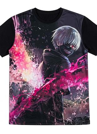 Футболка с принтом токийский гуль tokyo ghoul