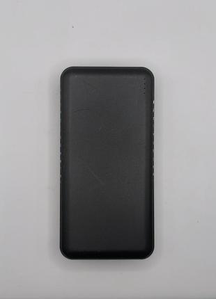 Повербанк q1054 20000 mah 15w usb-c input output 2x usb новый (без упаковки, легкие следы потертости)