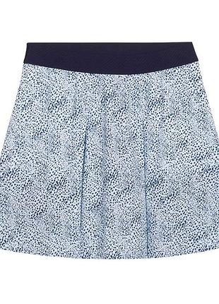 Юбка w pleated microdot skirt 625898-01