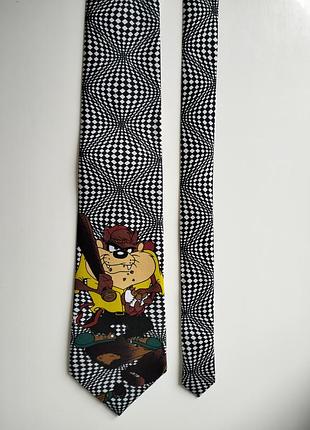 Галстук с принтом tasmanian devil taz looney tunes