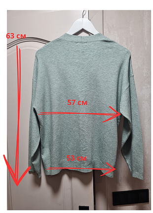 Кардиган massimo dutti сіро-зелений 7