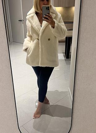 Дуже тепле вовняне пальто teddy bear icon coat