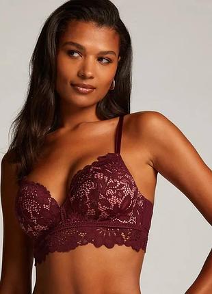 Бюст hunkemoller бордо і хакі