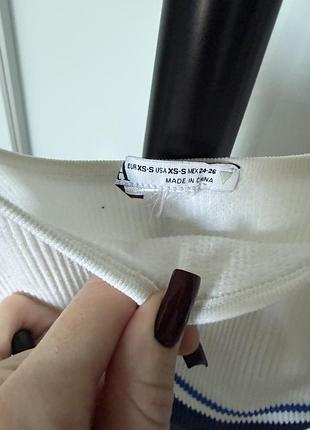 Костюм zara топ + велосипедки 2
