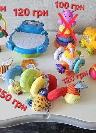 Игрушки для малышей, развивающие книжки от 20 грн 3
