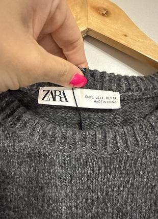 Вʼязаний топ zara 2
