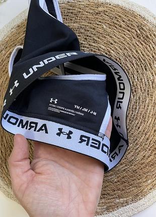Топ спортивний чорний under armour 4
