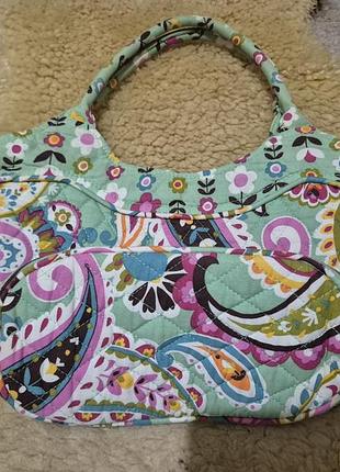 Стьобана текстильна сумка vera bradley 2