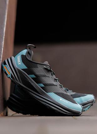 Р.40-45 кроссовки adidas terrex freehiker 3 low gore-tex pulse mint ad124