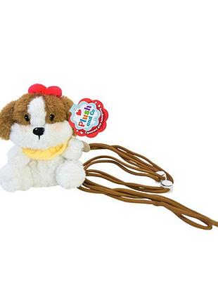 Мягкая игрушка-держатель для телефона plc25005(brown) 9х8х11 см