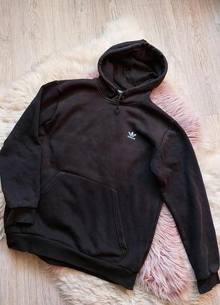 💙💚💛 красивый черный худи adidas