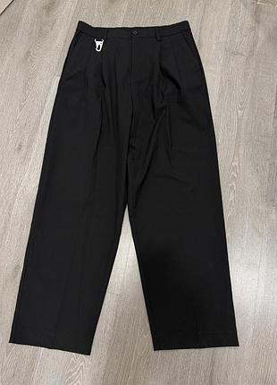Стильні брюки с защіпами чоловічі zara