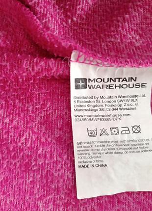 Флиска розовая mountain warehouse 5