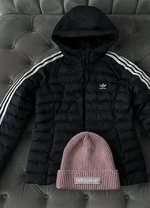 Куртка adidas+шапка adidas 3