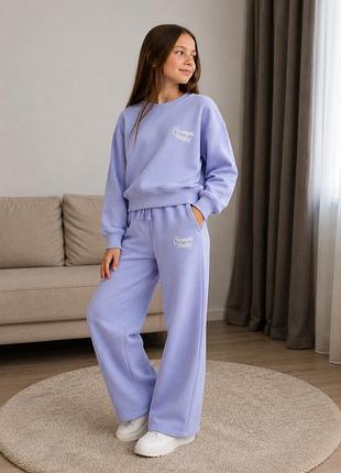 Костюм штани світшот для дівчинки zara