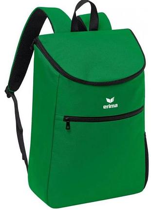Спортивный рюкзак 24 л erima team backpack зеленый — вместительный и практичный