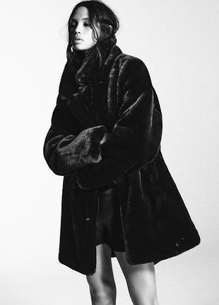 Шуба zara м нова 2