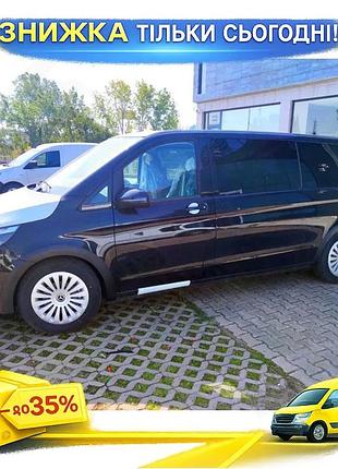Накладки на арки eurocap 8 шт abs для mercedes vito w447 2014- тюнінг обвіси для захисту колісних арок ku-22