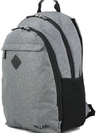 Городской рюкзак 16l wallaby серый
