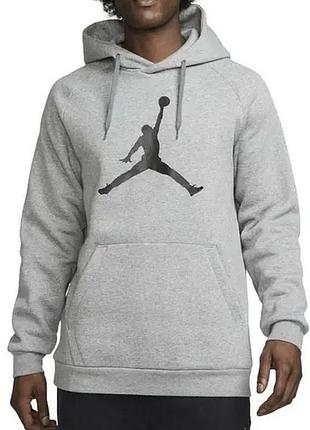 Мужское худи jordan big logo толстовка с капюшоном кофта унисекс джордан