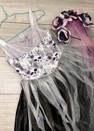 Плаття наречена скелет хелловін halloween