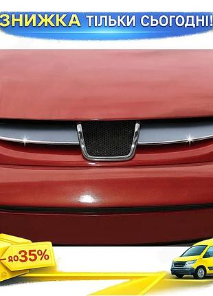 Накладки на решетку радиатора carmos для peugeot partner 1996-2008 хромированные защитные элементы для т ku-22