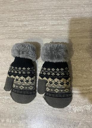 Рукавиці зимові дитячі нові