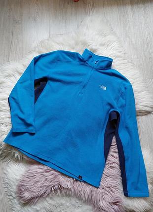 💙💚🧡 красивая флисовая полусепка the north face