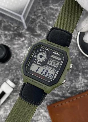 Мужские часы casio ae-1200whb-3b 5