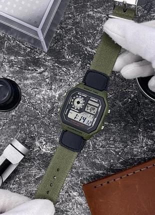 Мужские часы casio ae-1200whb-3b 7