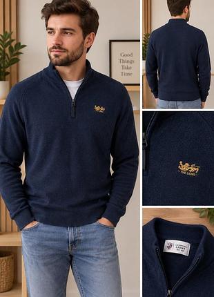 Чоловічий брендовий светр charles tyrwhitt x british & irish lions (100% мериносова вовна)