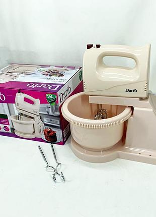 Миксер с чашей dario dm3010b 300вт 4