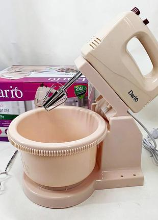 Миксер с чашей dario dm3010b 300вт 8