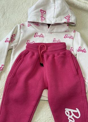 Утеплений дитячий костюм barbie 💕 2