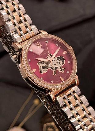 Часы наручные awarder 047 silver-gold-pink 4