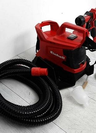 Профессиональный электрический краскораспылитель 700вт einhell (германия), маленький краскопульт для покраски авто, rfe 3
