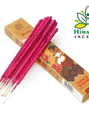 Ароматические палочки болгарская роза himalaya smudge bulgarian rose