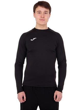 Лонгслив компрессионный спортивный joma brama fleece 101015-100 s-xl черный