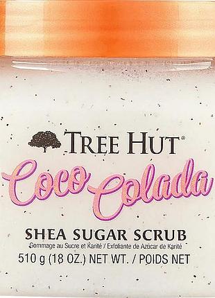Скраб для тела tree hut coco colada sugar scrub 510 г