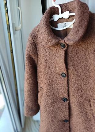 Пальто шерстяное h&amp;m 3