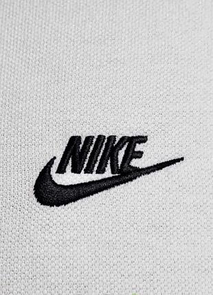 Біле поло nike 2