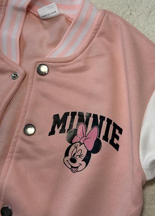 Дитячий бомбер shein minnie mouse 🩷 2