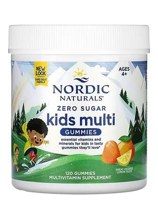 Zero sugar kids multi -120 gummies