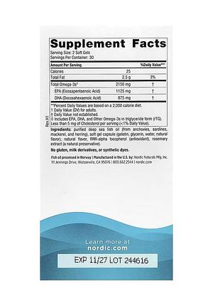 Ultimate omega 2x - 60 softgels 2