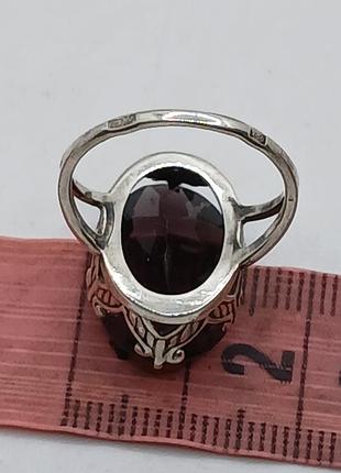 Кольцо серебро 875проба 6