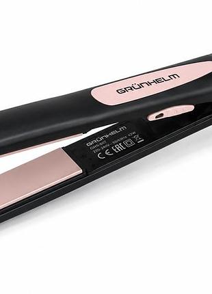 Выпрямитель для волос grunhelm ghs-607 42 вт керамические пластины черный