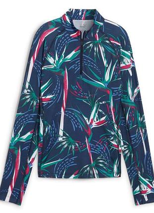 Кофта puma w you-v paradise 1/4 zip 625903-02