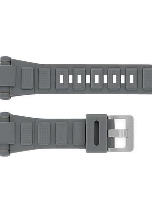 Ремешок для каучуковый для casio 3009 серый 30х13,5 мм.